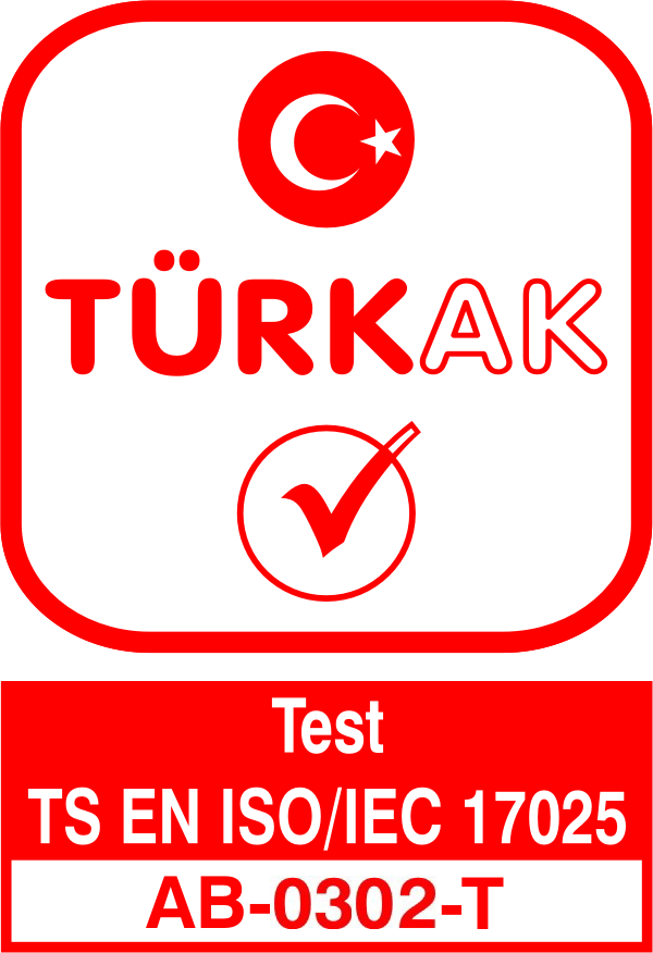 TÜRKAK akreditasyonu, AB-0302-T, TS EN ISO/IEC 17025